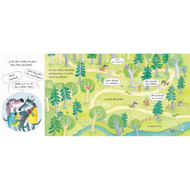 El cocodrilo que vino a cenar