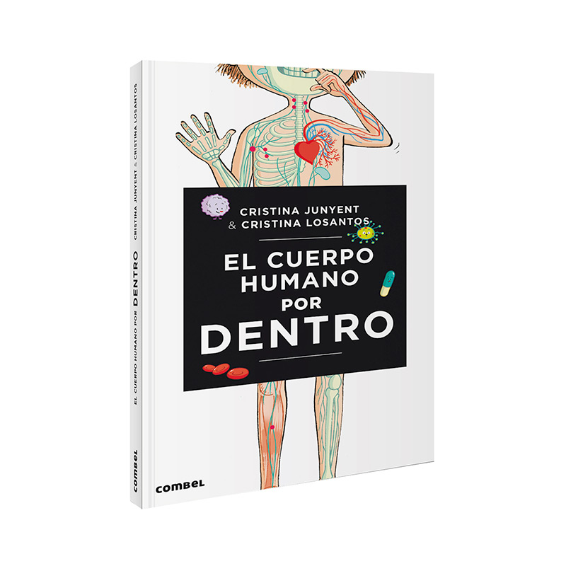 Libro El Cuerpo Humano por Dentro - El cuerpo humano: anatomía para niños, con juegos y libros