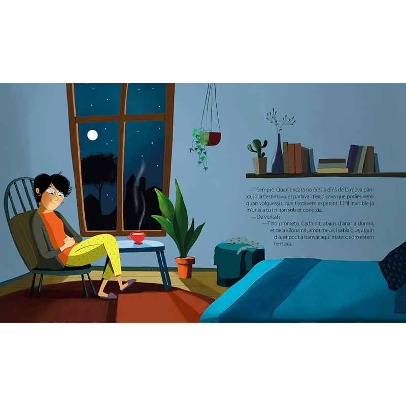 El fil invisible de B de Blok en Minikidz