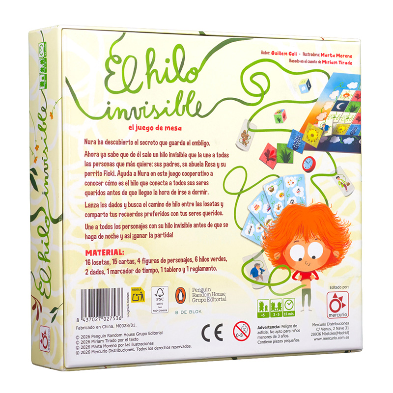 El Hilo Invisible juego de mesa