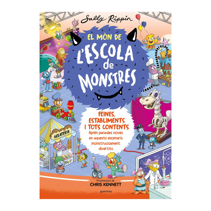 El Món de l'Escola de Monstres. Feines, establiments i tots contents