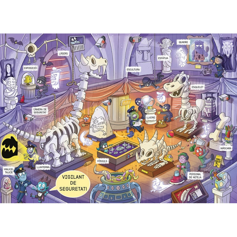 El Món de l'Escola de Monstres. Feines, establiments i tots contents