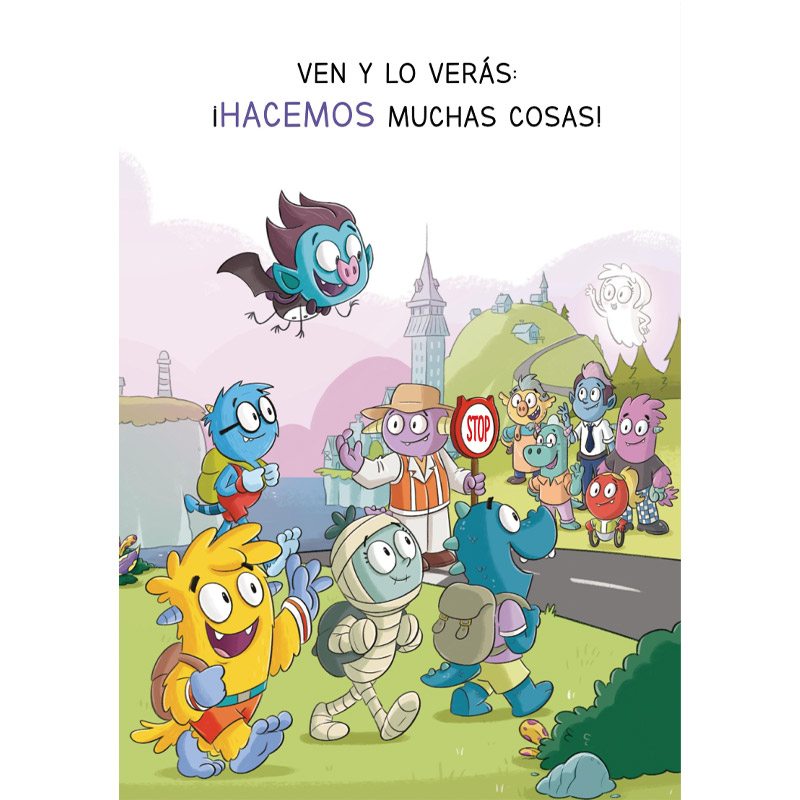 El Mundo de Escuela de Monstruos. Oficios, prisas y sonrisas