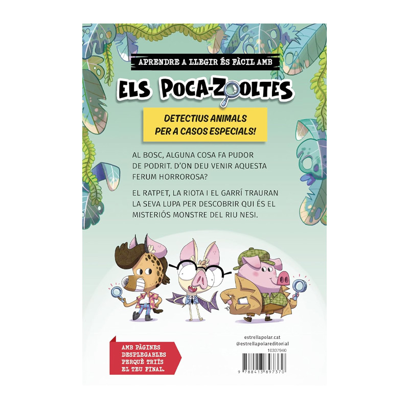 Els Detectius Poca-Zooltes 1: El monstre del riu Nesi