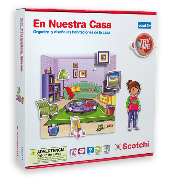 En nuestra casa con Velcro