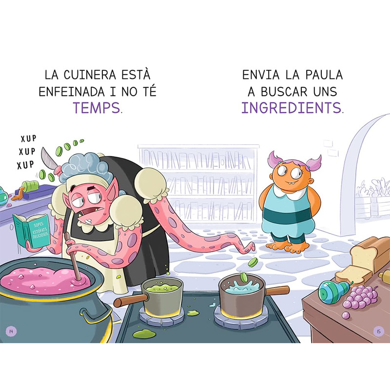 L'Escola de Monstres 14: Llefiscós però deliciós