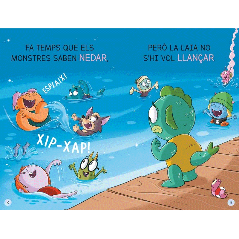 L'Escola de Monstres 18: Sense por ni flotador