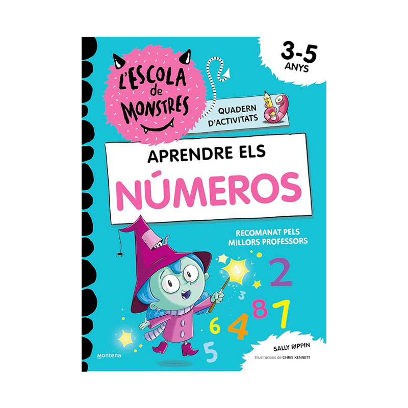 Quadern l'Escola de Monstres: Aprendre els números