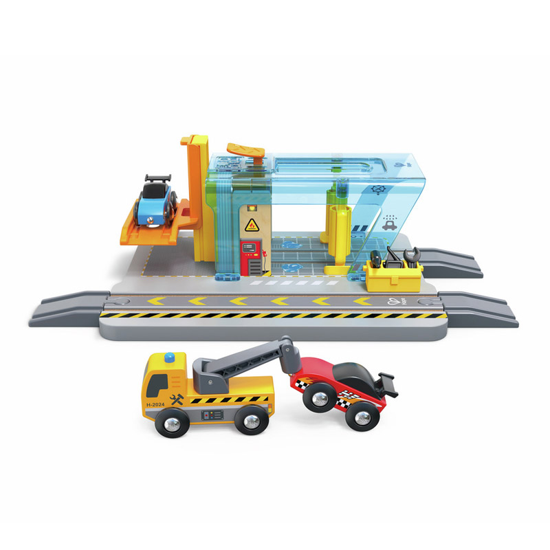 Estação de reparação e lavagem