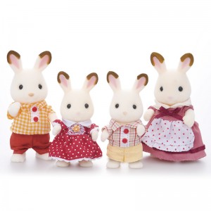 Familia Conejos Chocolate Familia Conejos Chocolate