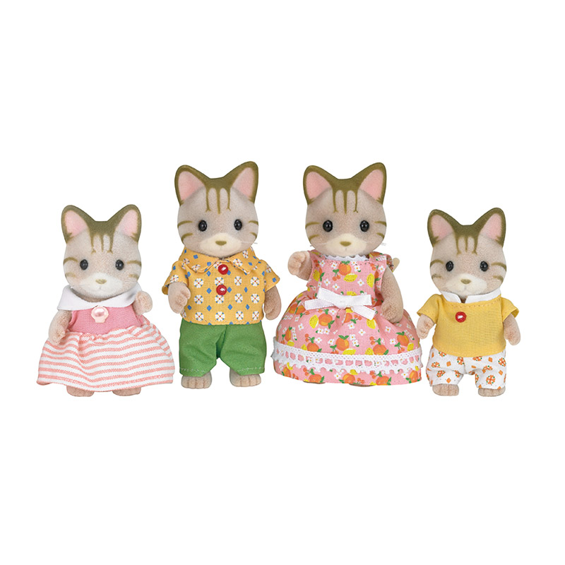 Familia Gatos Rayas