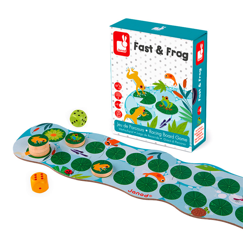 Fast & Frog: Juego de Recorrido