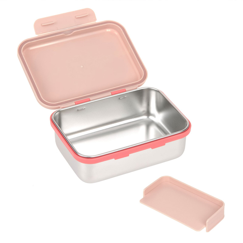 Fiambrera Acero Inoxidable Sunny Explorer Rosa