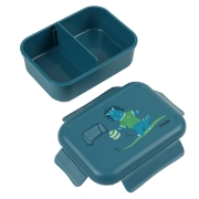 Fiambrera con clips Triceratops Futbolista
