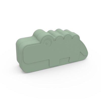 Fiambrera Infantil Cocodrilo Croco Verde Fiambrera Infantil Cocodrilo Croco Verde
