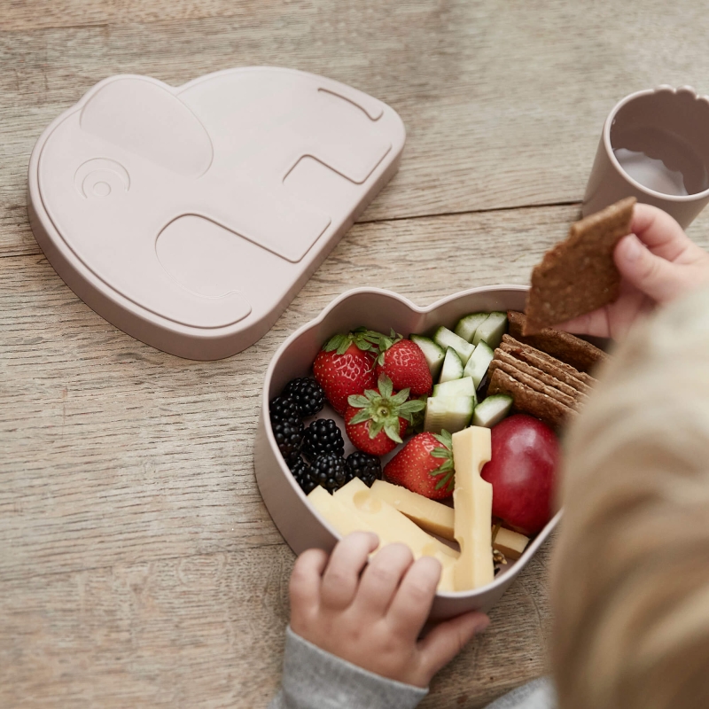 Caixa de almoço Elefante Elphee Rosa