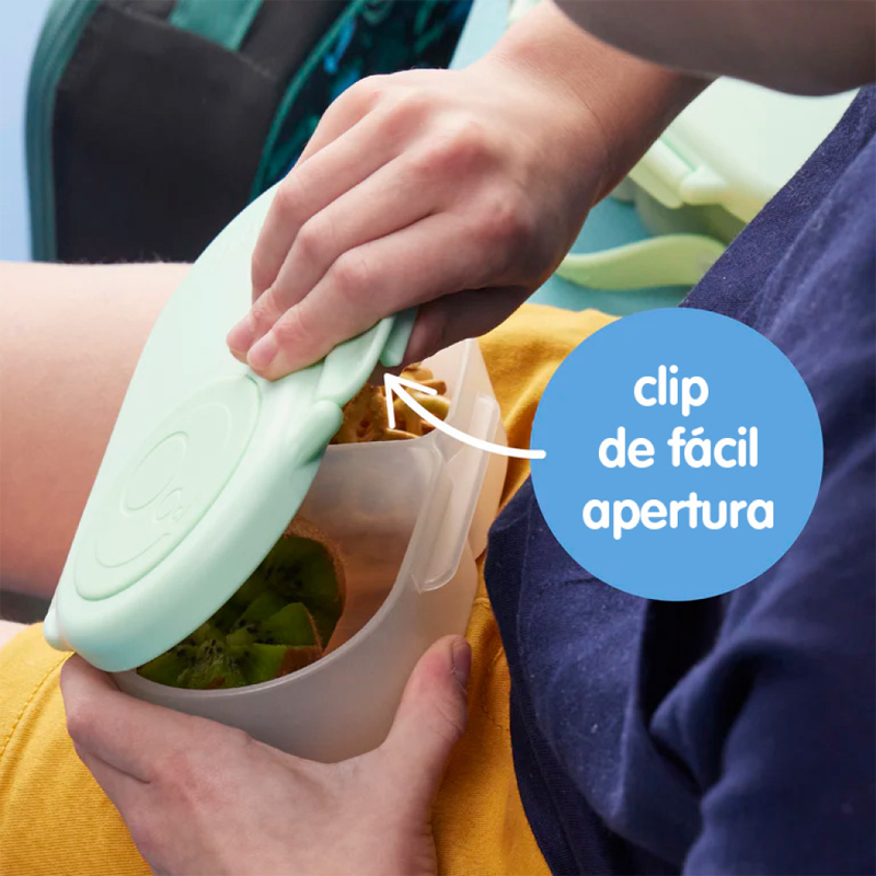 Fiambrera Merienda Snack Amarillo Lemon Twist