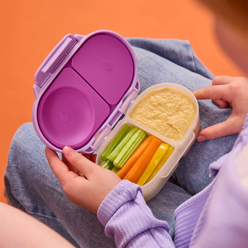 Fiambrera Merienda Snack Morado Sugar Plum