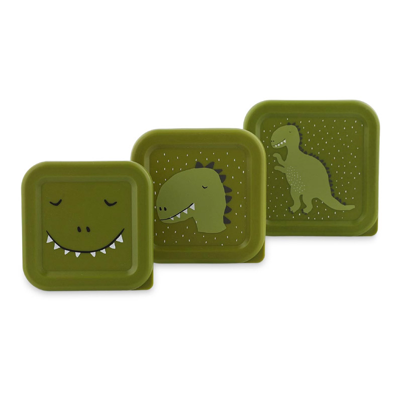 Lancheiras 3 uds Dino