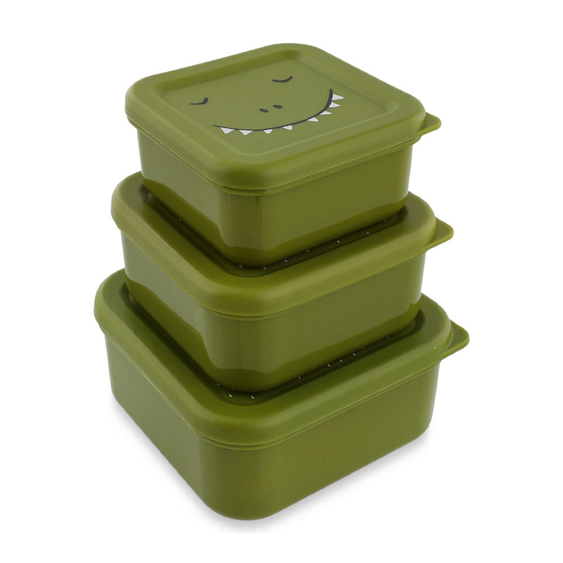 Lancheiras 3 uds Dino