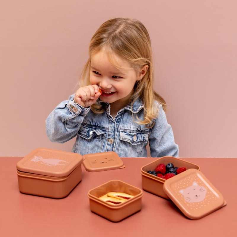 Lancheira 3 uds Gato