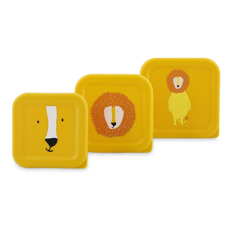 Lancheira Nido 3 uds Leão