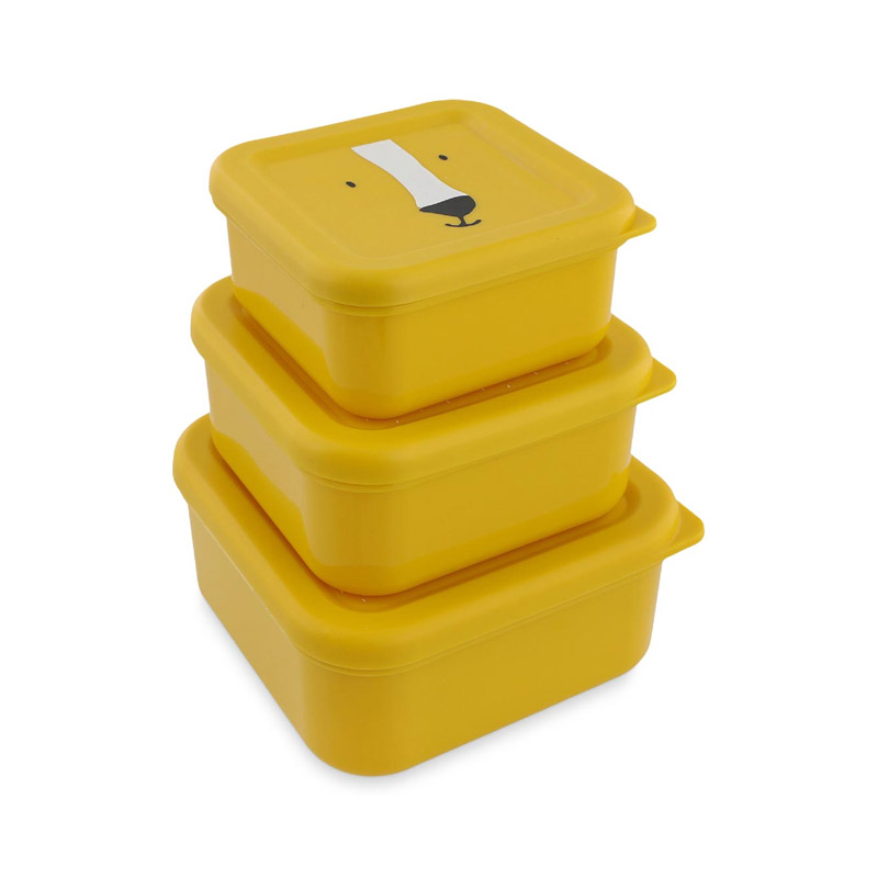 Lancheira Nido 3 uds Leão