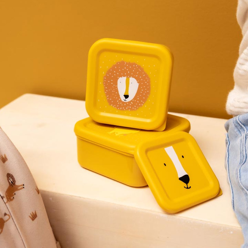 Lancheira Nido 3 uds Leão