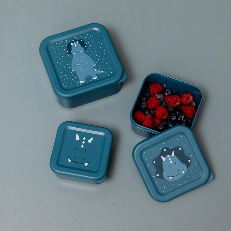 Lancheiras 3 uds Triceratops