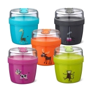 Fiambrera Snack N'ice Cup L Jirafa Turquesa