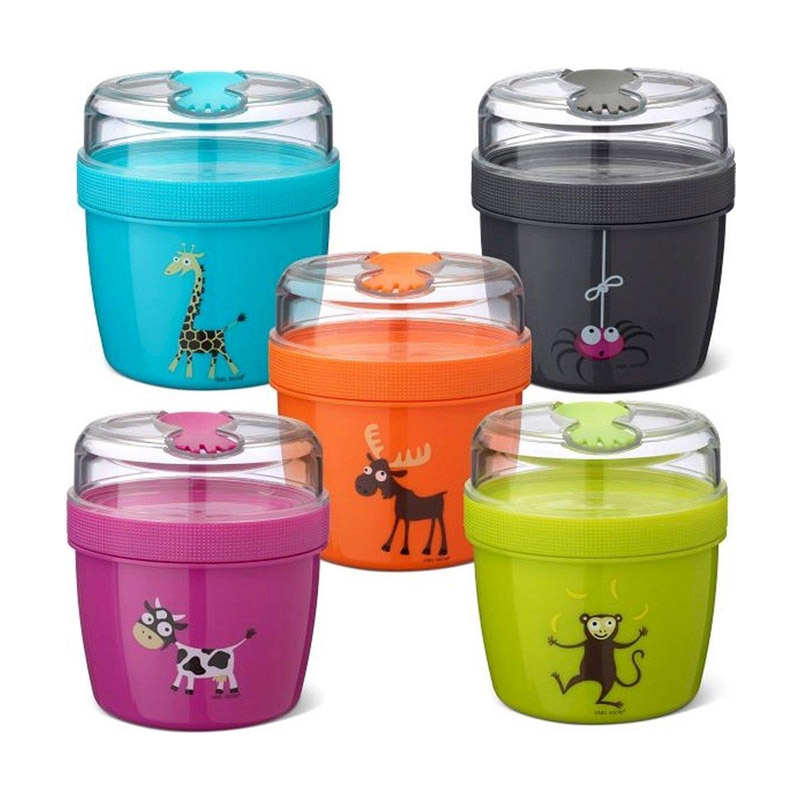 Fiambrera Snack N'ice Cup L Mono Lime