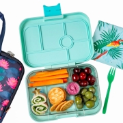 Fiambrera Yumbox Original 6 Compartimentos Aqua París