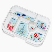 Fiambrera Yumbox Original 6 Compartimentos Aqua París