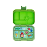 Fiambrera Yumbox Original 6 Compartimentos Verde Monsters