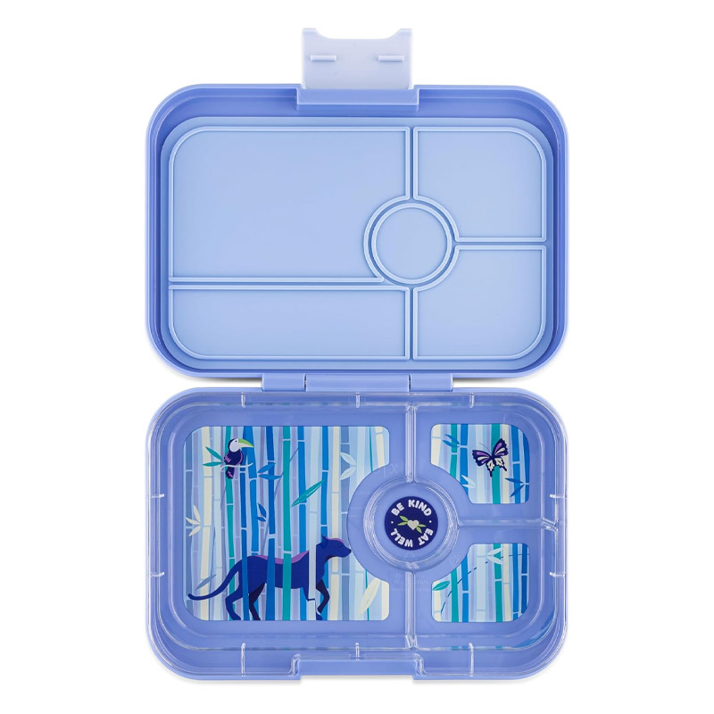 Lancheira Yumbox Tapas 4 Compartimentos Blue Panther