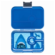 Fiambrera Yumbox Tapas 4 Compartimentos Blue Tiburón