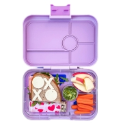 Fiambrera Yumbox Tapas 4 Compartimentos Purple Rainbow