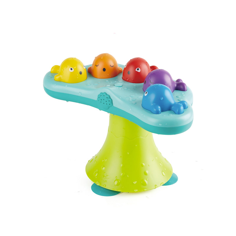 Fuente Musical con Ballenas