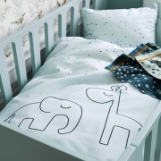 Funda Nórdica Baby: Dreamy Dots Blanco