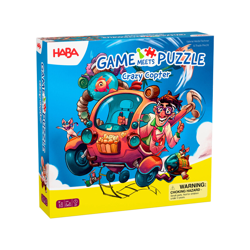 Game Meets Puzzle Crazy Copter