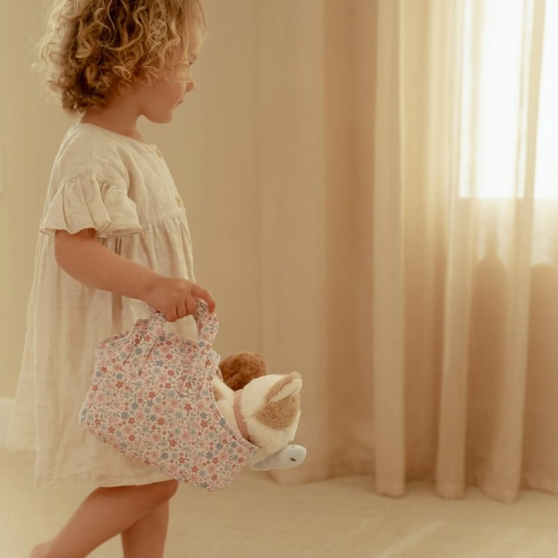 Gatinho Peluche Marley com Bolsa