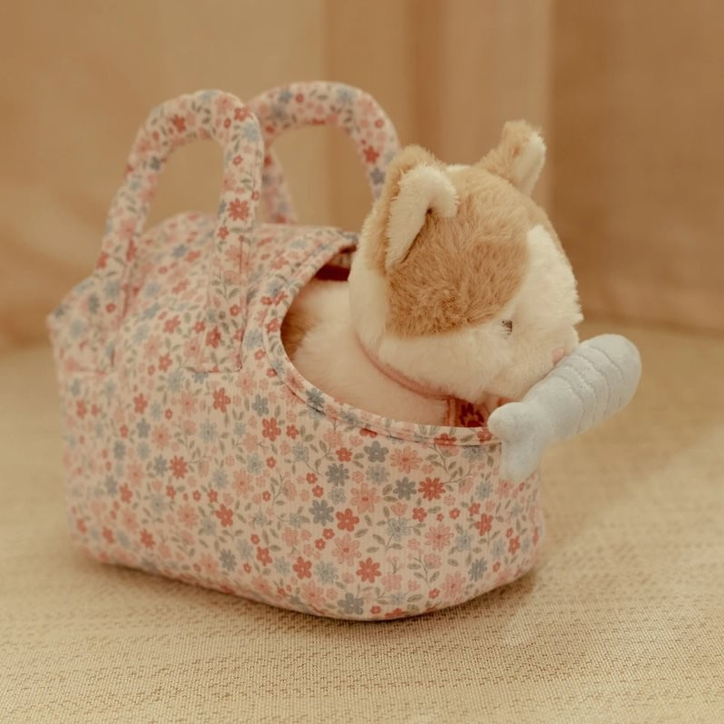 Gatinho Peluche Marley com Bolsa