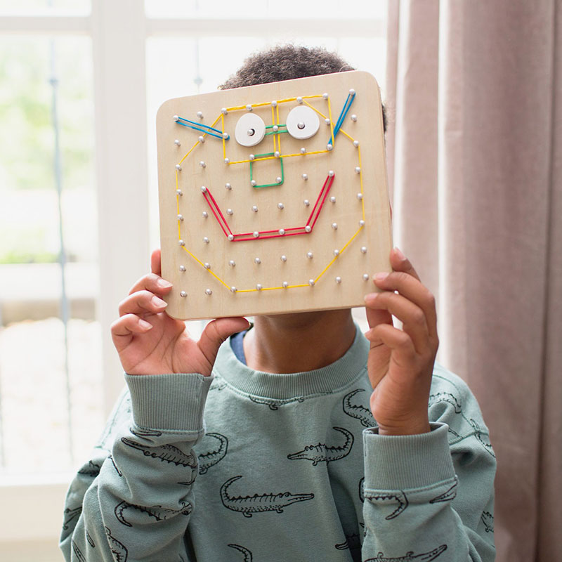 Geoboard: Geoplano de Madera