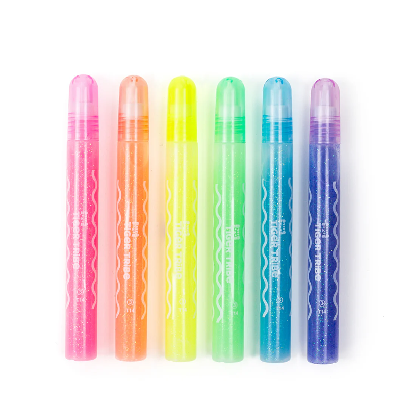Glow Pens Marcadores de Gel Fluorescentes