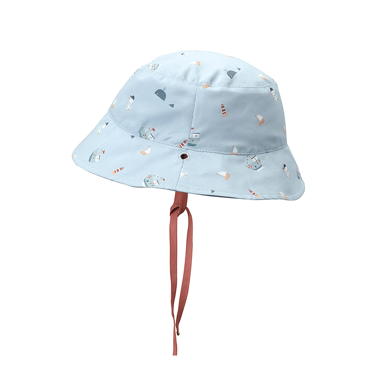 Gorro de Playa Reversible Fishing Boat