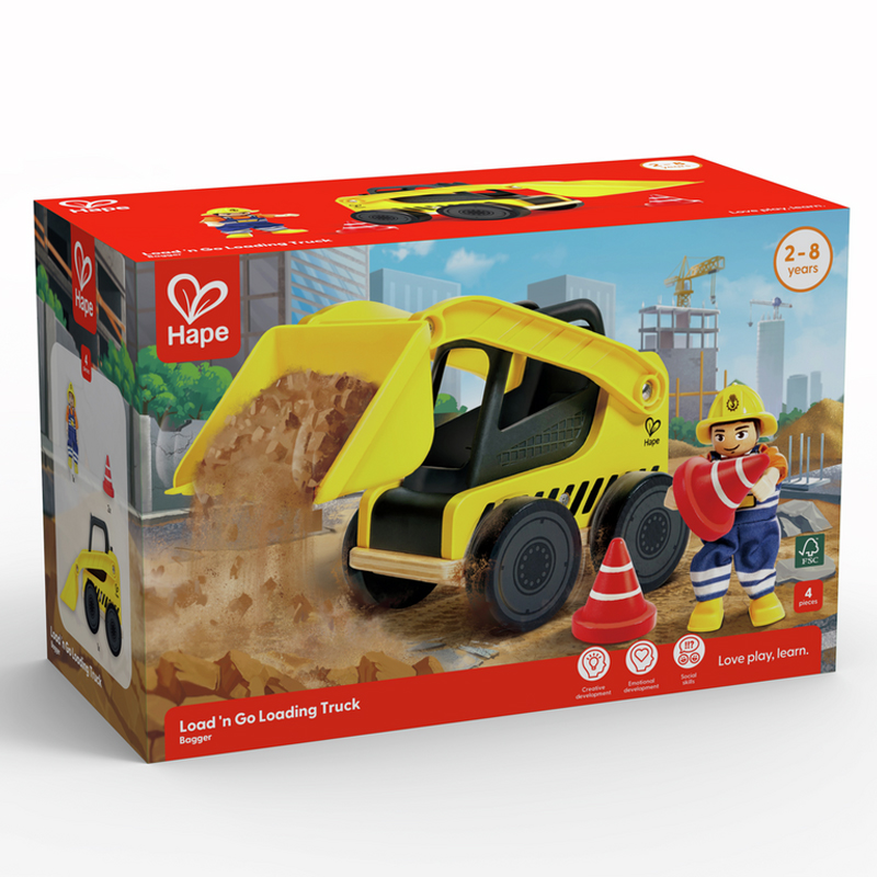 Grande Camião de Carga com Boneco