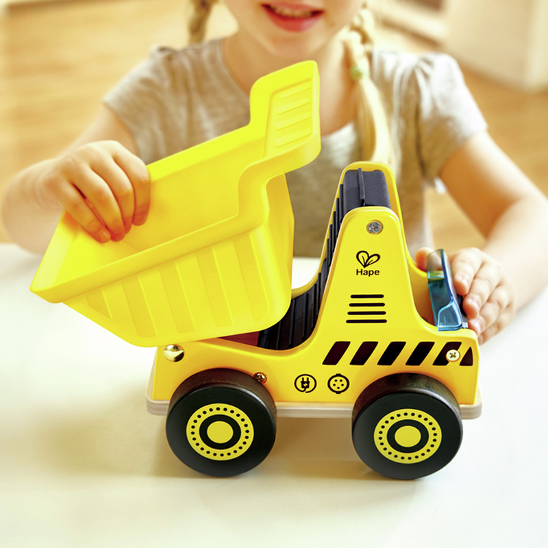 Grande Camião Basculante com Boneco