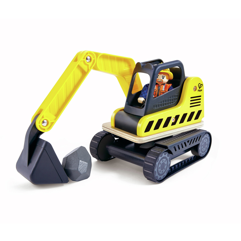 Grande Escavadora com Boneco