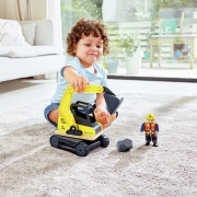 Grande Escavadora com Boneco