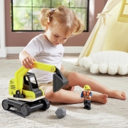 Grande Escavadora com Boneco